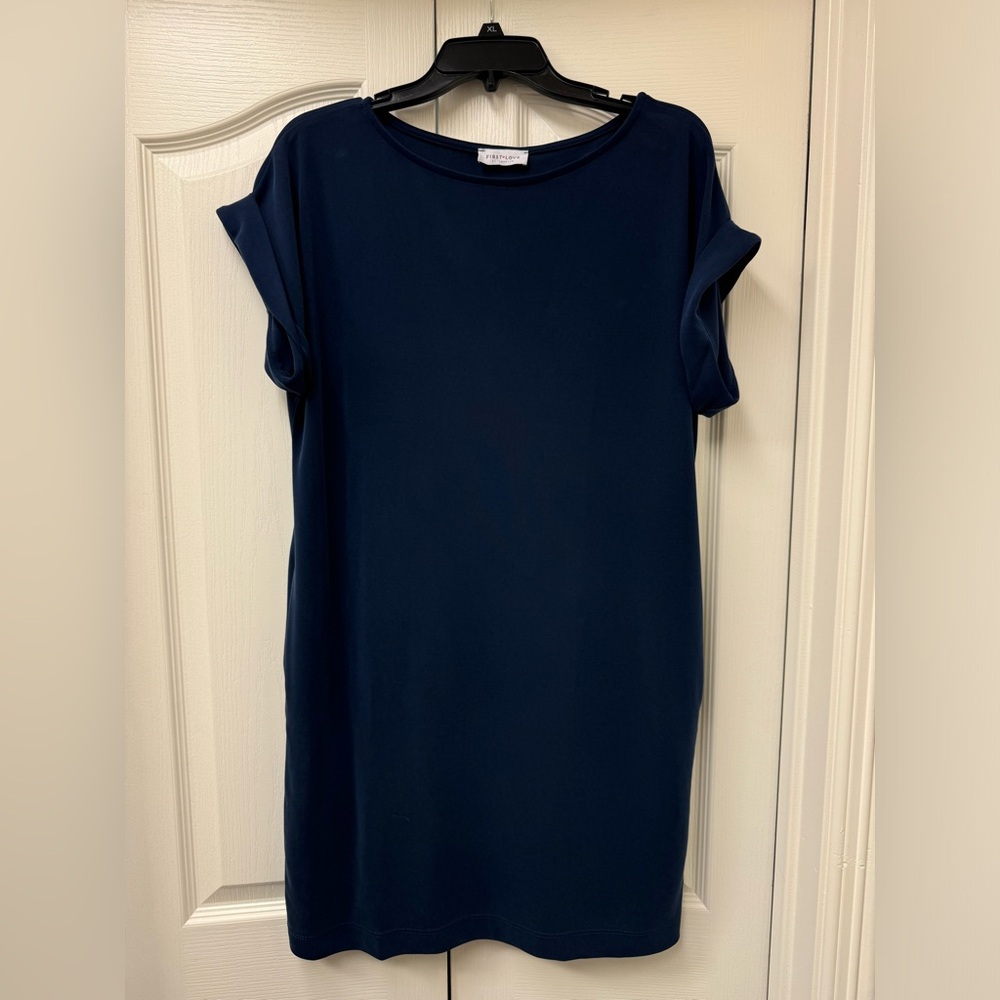 First Love Soft Brushed Short Dress w/ Pockets